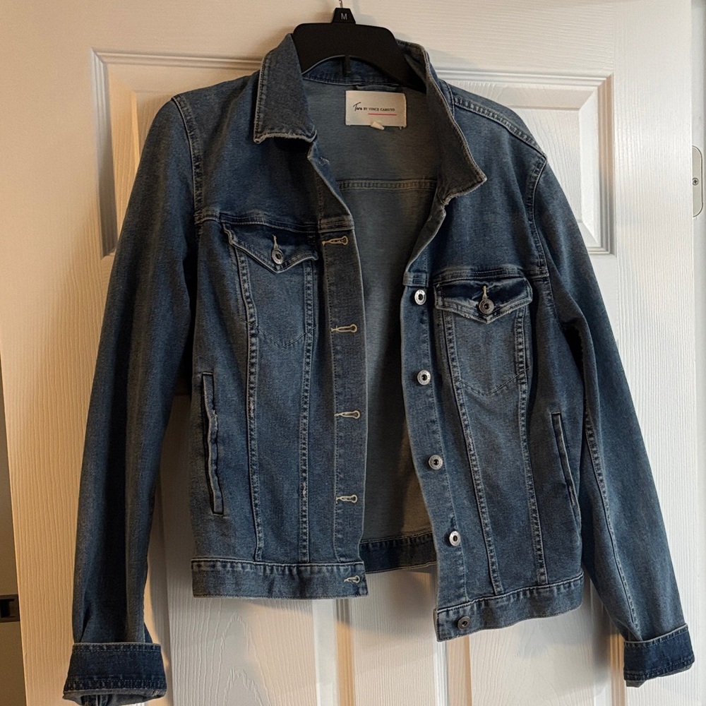 Two by Vince Camuto Blue Jean Jacket